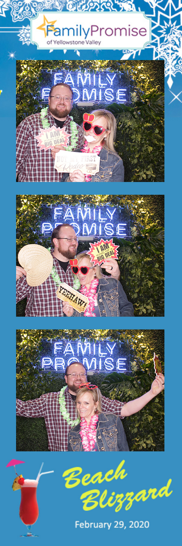 Beach Blizzard Party for a Promise- A Toast To 15 Years! | View more photos from the event at gallery.photoboothbillings.com/u/PhotoBoothBillings/Beach-Blizzard-Party-for-a-Promise-A-Toast-To-15-Years